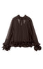 Noella Bluse - Latanietta - Chocolate