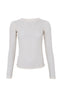 Black Colour Bluse - Jessie - Creme