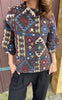 Say INA Copenhagen Cardigan - Kimmi - Brown W. Pattern