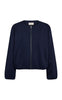 Freequent Jakke - Nanni Zip - Navy Blazer