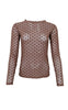 Black Colour Bluse - Jennie - Espresso