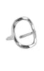 ENAMEL Copenhagen Ring - Organic Arena - Silver Plated