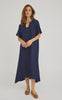 Luxzuz Kjole - Vanessa - Dark Blue 5077