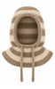 Say INA Copenhagen Balaclava - Cheryl - Latte / Beige Striped