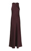 Neo Noir Kjole - Celinie Heavy Sateen - Burgundy