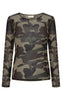 Freequent Bluse - Messi - Deep Depths w. Black