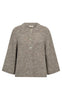 Freequent Cardigan - Grslulu - Desert Taupe Melange
