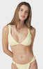 Neo Noir Bikini Overdel - Zadie Solid - Butter Yellow