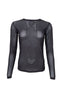 Black Colour Bluse - Jessie - Black Dotted