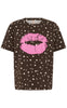Culture T-shirt - Nanni Gith - Brown/Whitecap Dot