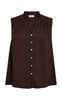 Freequent Bluse - Sally - Coffee Bean