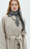 MbyM Tørklæde - Ziggiette-M - Medium Grey Melange