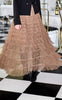 Black Colour Nederdel - Angelina Mesh - Latte