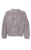 Black Colour Cardigan - Bjoerk Patent Knit - Taupe