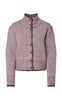 Pieces Cardigan - Vena - Roseate Spoonbill Hot Fudge