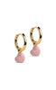 ENAMEL Copenhagen Øreringe - Grand Amore - Soft Rose