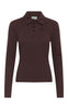 Gestuz Bluse - Drew Polo - Deep Plum