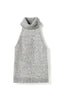Noella Top - Lajoianna - Medium Grey Mel.