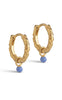 ENAMEL Copenhagen Øreringe - Belle Hoops - Cornflower