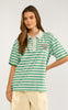Nümph Bluse - Hydra Polo - Absinthe Green