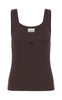 Gestuz Top - Drew Logo 2.0 - Deep Plum
