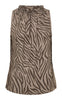 Marta Du Chateau Top - Lucina Zebra - Fango