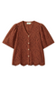 Noella Bluse - Mika - Terracotta