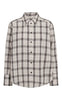 Freequent Skjorte - Nerissa - Moonbeam w. Chambray Blue
