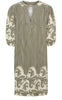 Marta Du Chateau Kjole - Goldie - Military4602tpe