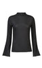 Liberte Bluse - Mesh Trompet - Black Small Dot
