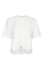 Neo Noir T-shirt - Iria Lace - White