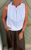 Marta Du Chateau Top - Lucina Uni - White