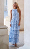 Neo Noir Kjole - Marli Big Dot - Light Blue