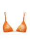 Unica Copenhagen Bikini Overdel - Laura - Orange Gold