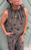Marta Du Chateau Top - Lucina - Brown