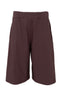 Black Colour Shorts - Davina Panel - Coffee