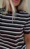 Noella Strik - N-Muna - Dannia Chocolate White Stripe