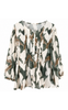 Marta Du Chateau Bluse - Cosmos - Military516tpu