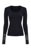 Tim & Simonsen Bluse - Mary Costina Lace - Nero