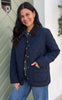 Freequent Jakke - Diana - Navy Blazer