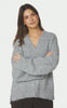 Neo Noir Strik - Melli Fluffy - Grey melange