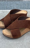 Copehagen Shoes Sandaler - Frances 23 Suede - Dark Brown