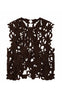 Tim & Simonsen Top - Gudrun Lace - Dark Brown