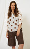 Marta Du Chateau Bluse - Riva - Brown
