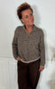 Marta Du Chateau Cardigan - Anais - Fango/Moro