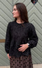 Say INA Copenhagen Bluse - Alia - Black Flower