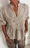 Marta Du Chateau Bluse - Safiya - Beige