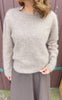 Say INA Copenhagen Strik - Riley O-Neck - Latte