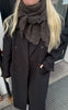 Say INA Copenhagen Tørklæde - Blossom - Dark Brown