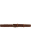 Depeche Bælte - Jeans Braided - Cognac